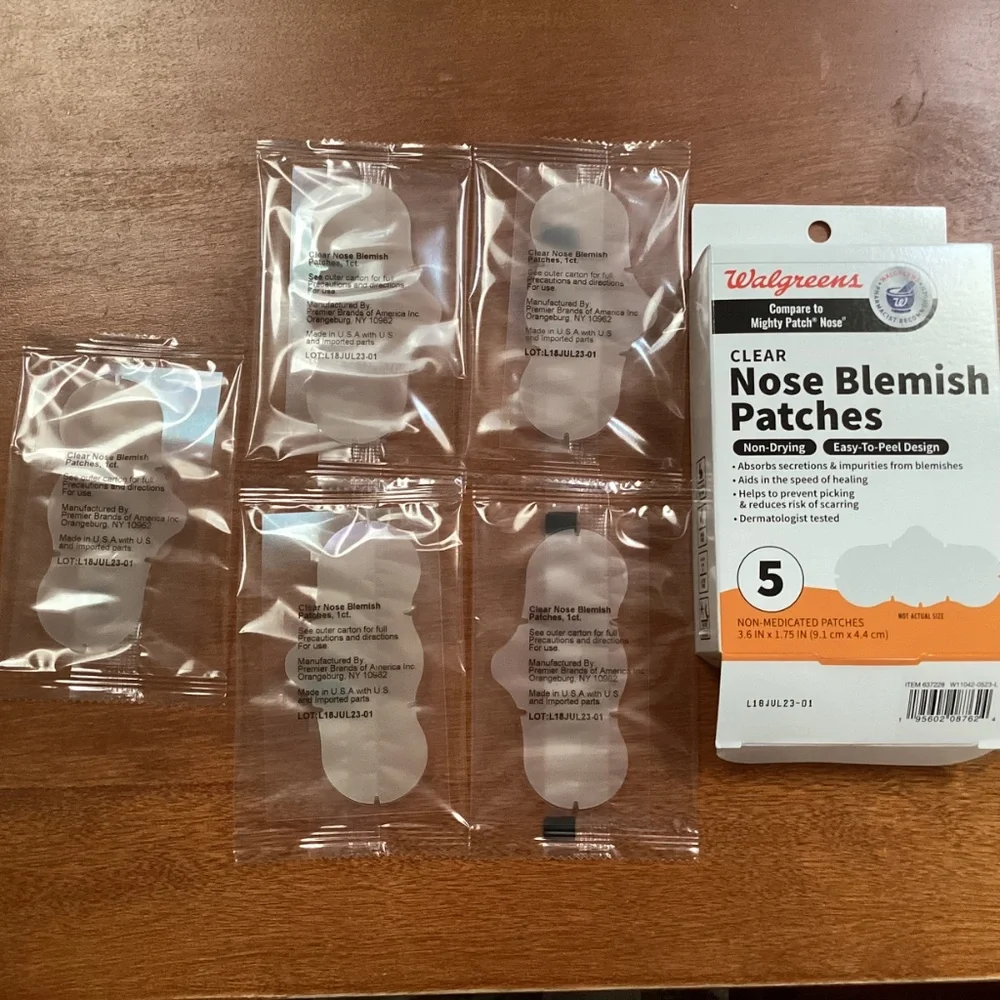 Walgreens Clear Face and Nose Blemish Patches Bundle of 2 Boxes NEW